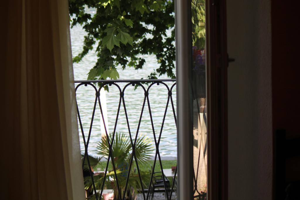 Osteria Battello Hotel Caslano Ngoại thất bức ảnh